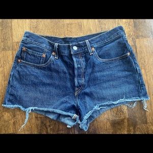 Levi Strauss Cut Off Jean Shorts Size 6